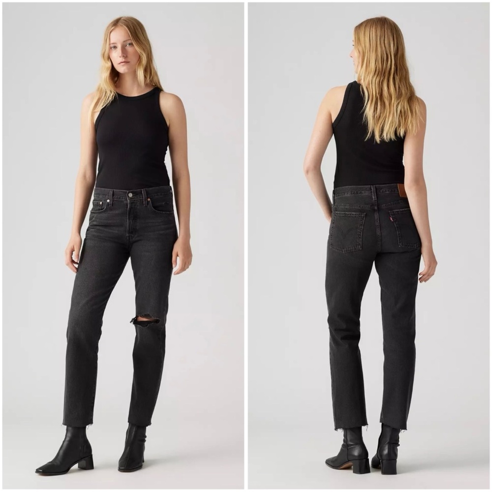 Levi’s Wedgie Straight Ankle Jeans